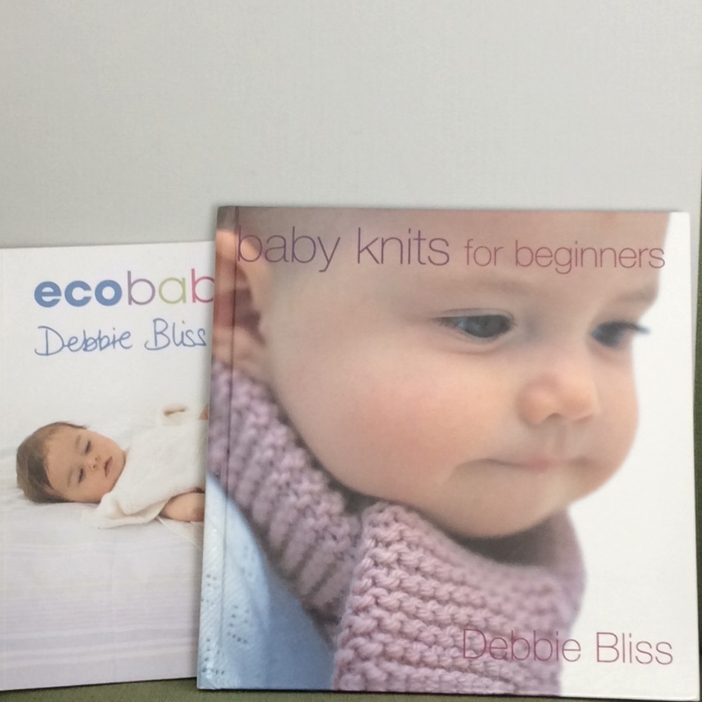 Debbie Bliss Books -  Baby Knits For Beginners & ecobaby  - Pre-owned